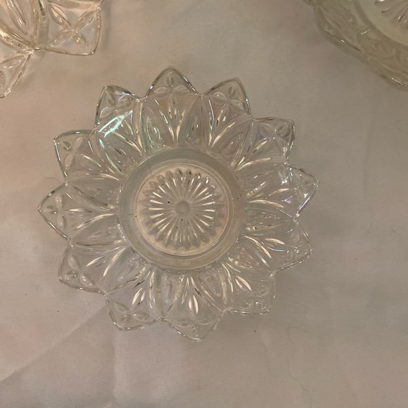 Rainbow crystal three tier candy dish - Picture 7 of 14